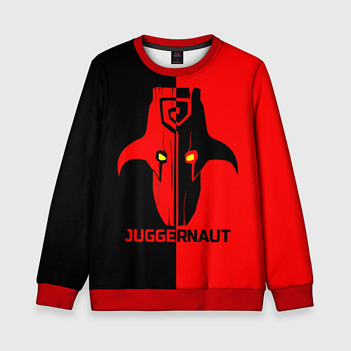 Детский свитшот Juggernaut Blood / 3D-Красный – фото 1