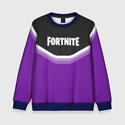 Свитшот детский Fortnite Violet, цвет: 3D-синий