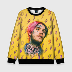 Свитшот детский Thunder Lil Peep, цвет: 3D-черный