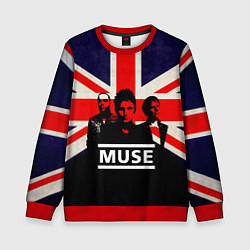 Свитшот детский Muse UK, цвет: 3D-красный