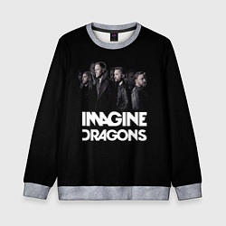 Свитшот детский Imagine Dragons: Boy Band, цвет: 3D-меланж