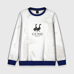 Свитшот детский GUSSI Ga-Ga-Ga, цвет: 3D-синий