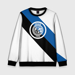 Свитшот детский FC Inter: W&B&G, цвет: 3D-черный