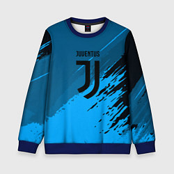 Свитшот детский FC Juventus: Abstract style, цвет: 3D-синий