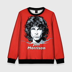 Свитшот детский Jim Morrison, цвет: 3D-черный