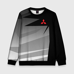 Свитшот детский MITSUBISHI SPORT, цвет: 3D-черный
