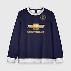 Свитшот детский FC MU: Pogba Away 18/19, цвет: 3D-белый