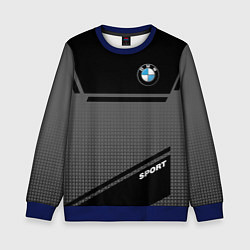 Свитшот детский BMW SPORT БМВ СПОРТ, цвет: 3D-синий