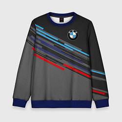 Свитшот детский BMW BRAND COLOR, цвет: 3D-синий