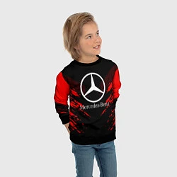 Свитшот детский Mercedes-Benz: Red Anger, цвет: 3D-черный — фото 2