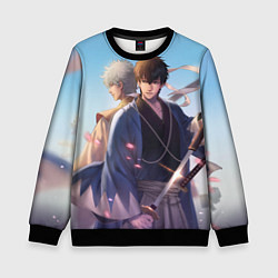 Свитшот детский Gintama, цвет: 3D-черный