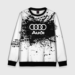 Детский свитшот Audi: Black Spray