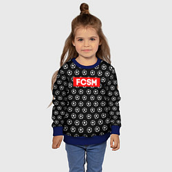 Свитшот детский FCSM Supreme, цвет: 3D-синий — фото 2