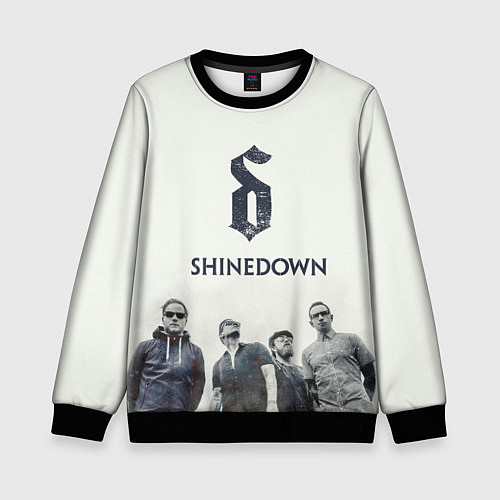 Детский свитшот Shinedown Band / 3D-Черный – фото 1