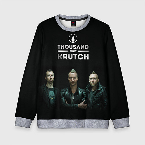 Детский свитшот TFK Band / 3D-Меланж – фото 1