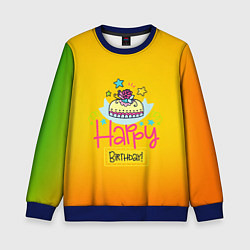 Детский свитшот Happy Birthday