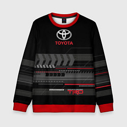 Свитшот детский Toyota TRD, цвет: 3D-красный