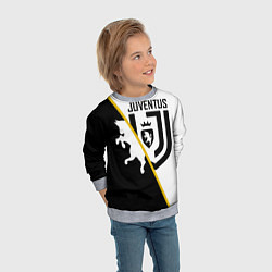 Свитшот детский FC Juventus: Football Point, цвет: 3D-меланж — фото 2