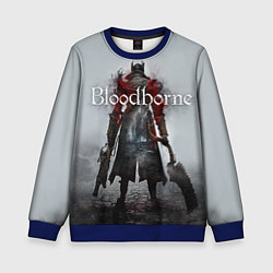 Свитшот детский Bloodborne: Hell Knight, цвет: 3D-синий