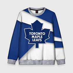 Свитшот детский Toronto Maple Leafs, цвет: 3D-меланж