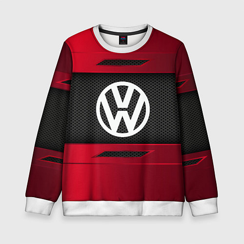 Детский свитшот Volkswagen Collection / 3D-Белый – фото 1