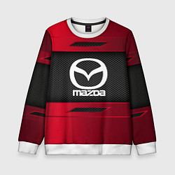 Свитшот детский Mazda Sport, цвет: 3D-белый