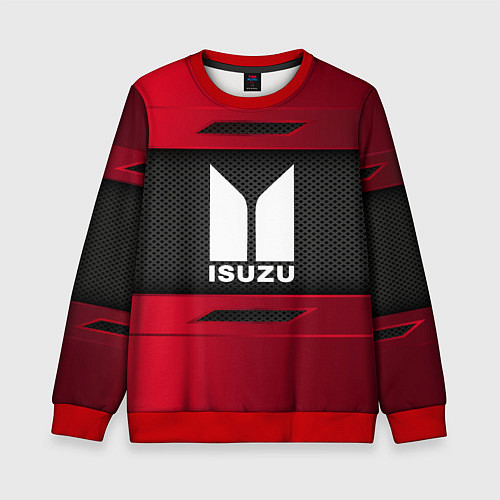 Детский свитшот Isuzu Sport / 3D-Красный – фото 1