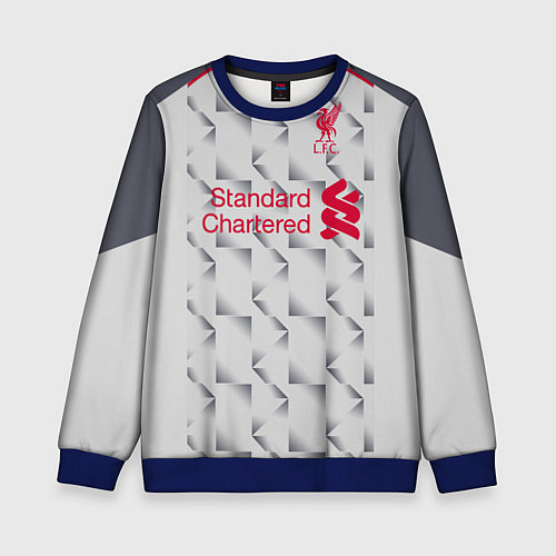 Детский свитшот FC Liverpool Alt 18-19 / 3D-Синий – фото 1
