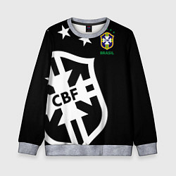 Свитшот детский Brazil Team: Exclusive, цвет: 3D-меланж