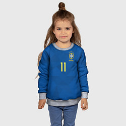 Свитшот детский Coutinho Away WC 2018, цвет: 3D-меланж — фото 2
