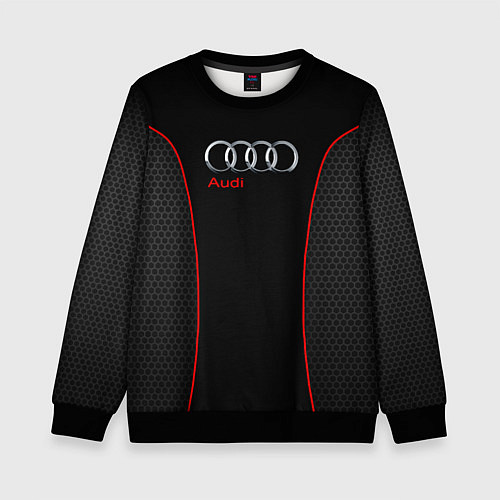 Детский свитшот Audi Style / 3D-Черный – фото 1