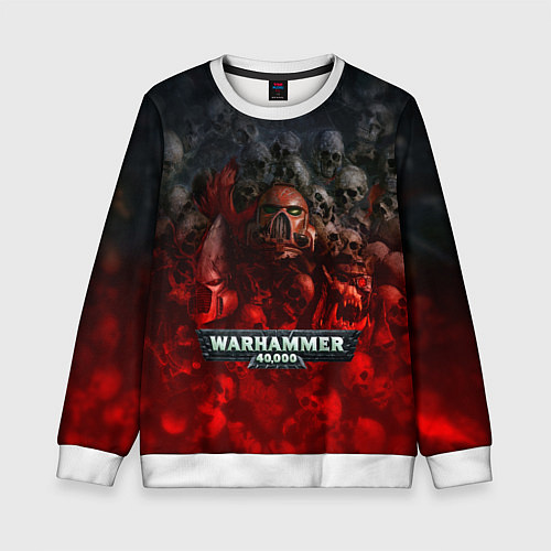 Детский свитшот Warhammer 40000: Dawn Of War / 3D-Белый – фото 1