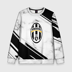 Свитшот детский JUVENTUS, цвет: 3D-белый