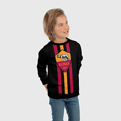 Свитшот детский FC Roma 1927, цвет: 3D-черный — фото 2