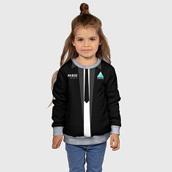 Свитшот детский RK800 Android Black, цвет: 3D-меланж — фото 2