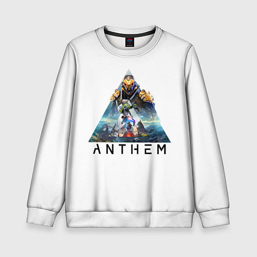 Детский свитшот ANTHEM Planet / 3D-Белый – фото 1