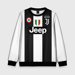 Свитшот детский FC Juventus 18-19, цвет: 3D-черный