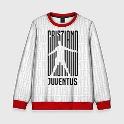 Свитшот детский Cris7iano Juventus, цвет: 3D-красный