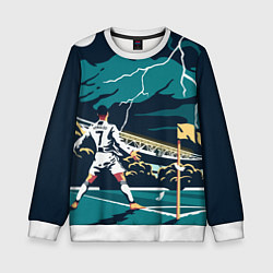 Детский свитшот Ronaldo lightning