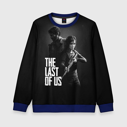 Детский свитшот The Last of Us: Black Style / 3D-Синий – фото 1