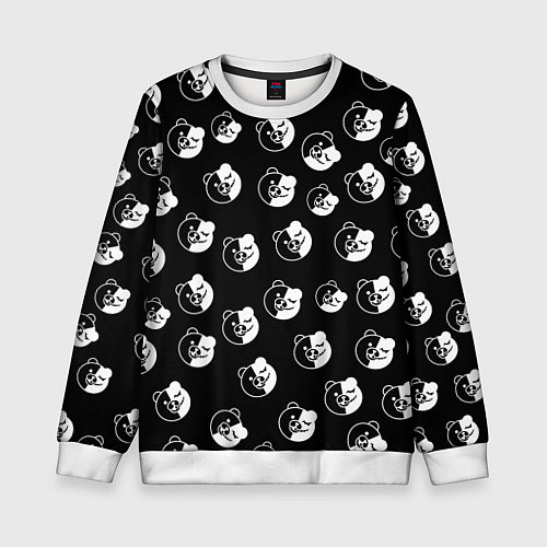 Детский свитшот MONOKUMA / 3D-Белый – фото 1