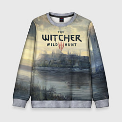 Свитшот детский The Witcher 3: Wild Hunt, цвет: 3D-меланж