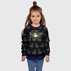 Свитшот детский GUSSI: Little Style, цвет: 3D-синий — фото 2