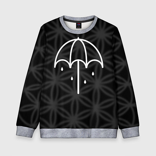 Детский свитшот BMTH Umbrella / 3D-Меланж – фото 1