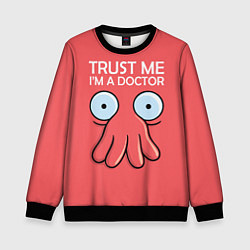 Детский свитшот Trust Me I'm a Doctor