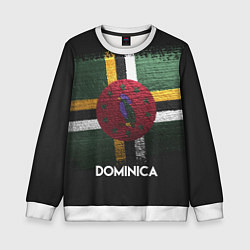 Свитшот детский Dominica Style, цвет: 3D-белый