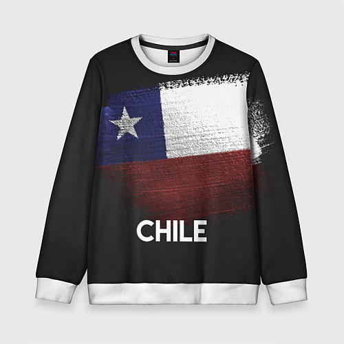 Детский свитшот Chile Style / 3D-Белый – фото 1