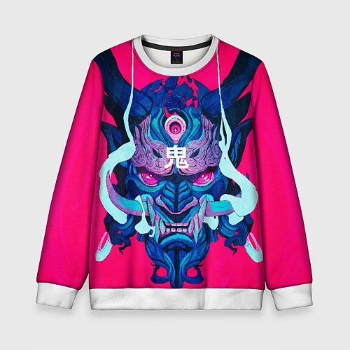 Детский свитшот Мифический зверь / 3D-Белый – фото 1