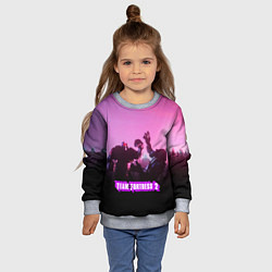 Свитшот детский Team Fortress 2, цвет: 3D-меланж — фото 2