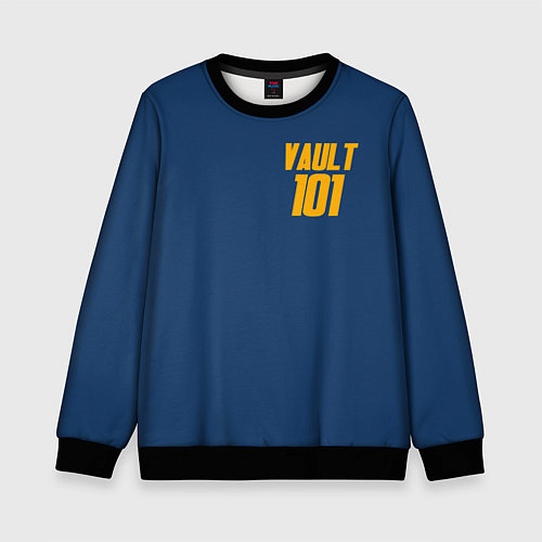 Детский свитшот VAULT 101 / 3D-Черный – фото 1
